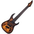 Legator N8FSS-DV Buckeye Burl Ninja Super Shred 8-String Multi-Scale E-Gitarre