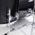 TAMA Imperialstar Drumset 5-teilig Hairline Black mit Becken & Hardware Set Thumbnail 5