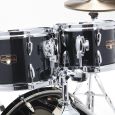 TAMA Imperialstar Drumset 5-teilig Hairline Black mit Becken & Hardware Set Thumbnail 7