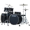 TAMA Imperialstar Drumset 7-teilig Blacked Out Black mit Becken Set Thumbnail 2