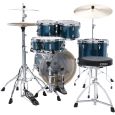 TAMA Imperialstar Drumset 5-teilig Hairline Blue mit Becken & Hardware Set Thumbnail 3