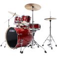 TAMA Imperialstar Drumset 5-teilig Burnt Red Mist mit Becken & Hardware Set Thumbnail 2