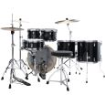 TAMA Imperialstar Drumset 6-teilig Hairline Black mit Becken & Hardware Set Thumbnail 3