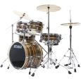 TAMA Imperialstar Drumset 5-teilig Coffee Teak Wrap mit Becken & Hardware Set Thumbnail 2