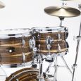 TAMA Imperialstar Drumset 5-teilig Coffee Teak Wrap mit Becken & Hardware Set Thumbnail 5