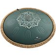Meinl Sonic Energy Steel Tongue Drum 16" F Dur 432 Hz 9 Töne dunkelgrün Thumbnail 1