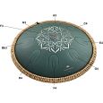 Meinl Sonic Energy Steel Tongue Drum 16" F Dur 432 Hz 9 Töne dunkelgrün Thumbnail 5