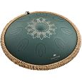 Meinl Sonic Energy Steel Tongue Drum 16" Fis Moll 432 Hz 9 Töne dunkelgrün Thumbnail 1