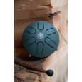 Meinl Sonic Energy Pocket Steel Tongue Drum 3" A Dur 440 Hz 6 Töne dunkelgrün Thumbnail 8