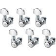 Schaller M6 90 3L/3R Locking 19,5mm Large Metal Chrome Mechaniksatz B-Ware Thumbnail 1