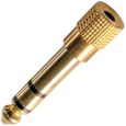 Kopfhöreradapter 3,5mm Buchse stereo / 6,3mm Klinke Stereo