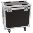 ROADINGER Flightcase 2x TMH-X12 / TMH-S180 mit Rollen