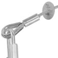 Riggatec Safety 15 kg 60 cm 5 mm Sicherungsseil silber mit Schnellverschluss Thumbnail 2