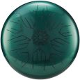 U-Turn EQ 432Hz Steel Tongue Drum 12" 10 Töne Jewel Green Klanginstrument Thumbnail 1