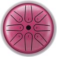 U-Turn Steel Tongue Drum 4" 8 Töne pink Klanginstrument