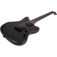 SPIRA Guitars J-400 MBK Satin Black E-Gitarre Thumbnail 3