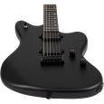 SPIRA Guitars J-400 MBK Satin Black E-Gitarre Thumbnail 4