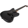 SPIRA Guitars J-400 MBK Baritone Satin Black E-Gitarre Thumbnail 3