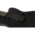SPIRA Guitars J-400 MBK Baritone Satin Black E-Gitarre Thumbnail 6