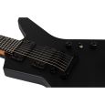SPIRA Guitars X-407 MBK Satin Black 7-String E-Gitarre Thumbnail 6