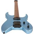 SPIRA Guitars S-400 Headless MPB Satin Blue E-Gitarre Thumbnail 4
