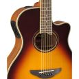 Yamaha APX 700 II Brown Sunburst Westerngitarre Thumbnail 2
