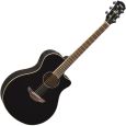 Yamaha APX 600 Black Westerngitarre Thumbnail 1