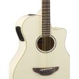 Yamaha APX 600 Vintage White Westerngitarre Thumbnail 3