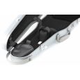 PURE GEWA Violinformetui Polycarbonat f. 4/4-1/2 Violine silber Thumbnail 6