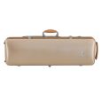 PURE GEWA Violinkoffer Polycarbonat f. 4/4-1/2 Violine gold Thumbnail 2