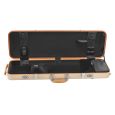 PURE GEWA Violinkoffer Polycarbonat f. 4/4-1/2 Violine gold Thumbnail 5