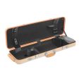 PURE GEWA Violinkoffer Polycarbonat f. 4/4-1/2 Violine gold Thumbnail 6