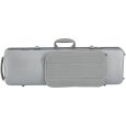 PURE GEWA Violinkoffer  Polycarbonat f. 4/4-1/2 Violine silber Thumbnail 2