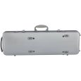 PURE GEWA Violinkoffer  Polycarbonat f. 4/4-1/2 Violine silber Thumbnail 3
