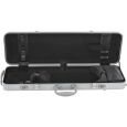 PURE GEWA Violinkoffer  Polycarbonat f. 4/4-1/2 Violine silber Thumbnail 4