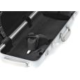 PURE GEWA Violinkoffer  Polycarbonat f. 4/4-1/2 Violine silber Thumbnail 6