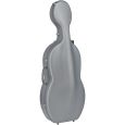 PURE GEWA Cellokoffer Polycarbonat silber