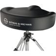 K&M 14038 Drummersitz mit Spindel Schwarz Kunstleder Thumbnail 2