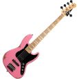 Henry`s Lizard DB2-05 Dragon Pink Aged E-Bassgitarre