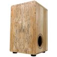 U-Turn Cajon 50 Premium Spalted Maple mit seidlichem Schallloch Thumbnail 1