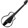Natasha NBSG Steel Smart Silent Guitar Bamboo Black Westerngitarre