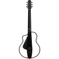 Natasha NBSG Steel Smart Silent Guitar Bamboo Black Westerngitarre Thumbnail 2