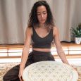 Meinl Sonic Energy Wave Drum 22" Flower of Life mit Ziegenfell Thumbnail 4