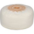 Meinl Sonic Energy Meditationskissen Beige mit floralem Design Thumbnail 1