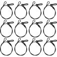 Algam Lighting 12er Set Sicherungsseile 85cm 4mm 40kg