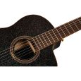 Ortega The Private Room 4/4 Black Rainbow Sparkle Konzertgitarre inkl. Gigbag Thumbnail 7
