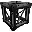 Global Truss F14 Boxcorner Stage Black Traversenecke schwarz inkl 8 Verbinde