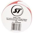 Stagetape Markierungsband. PVC rot/weiß Thumbnail 2