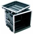 Kunststoff-Rack 19 Zoll , 10HE DD/Trolley, sw Thumbnail 2