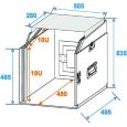 Spezial-Kombi-Case LS5 Laptop-Rack 10 HE Thumbnail 6